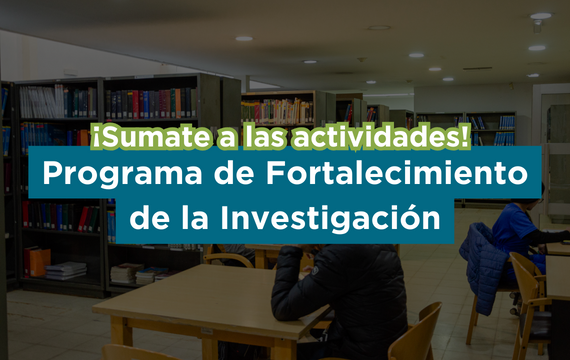  Fortalecimiento de la Investigación: conversatorio y taller de redacción