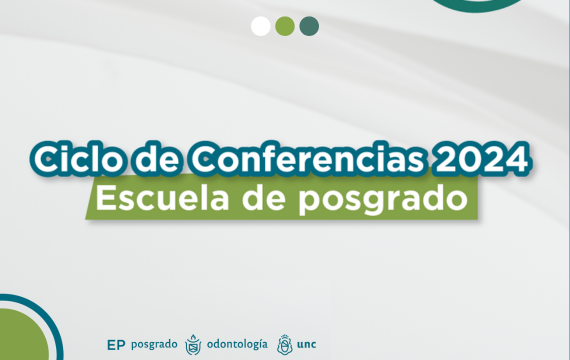 Ciclo de conferencias de la Escuela de Posgrado 2024