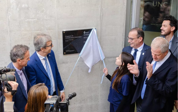Visita de Autoridades Nacionales por plan de obras en la FO 