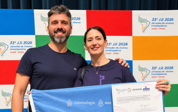 Orgullo FO: reconocimiento a Od. María Luz Carnino Ferreccio en las Jornadas de Investigadores