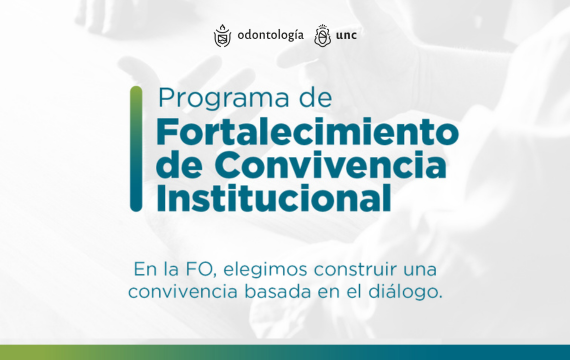 ¿Sabías que en la FO tenemos un Programa de Fortalecimiento de la Convivencia Institucional?